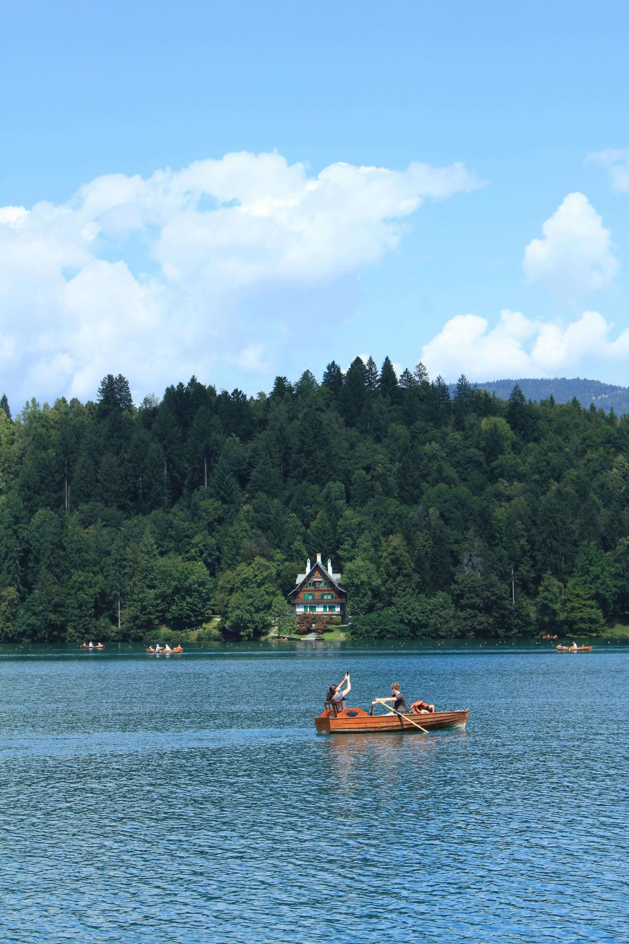 Veslanje Blejsko jezero